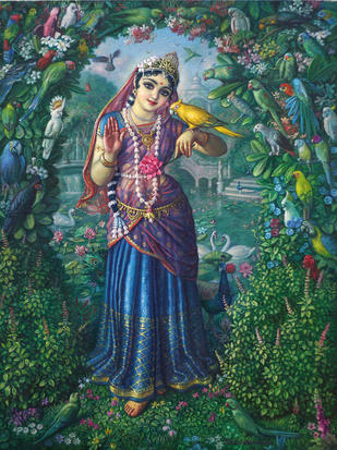 Vrinda Devi Astakam (Vrindadevyastakam)