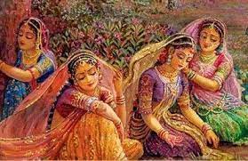 Cuarta broma: la reunión de Krishna disfrazado de cantante femenina