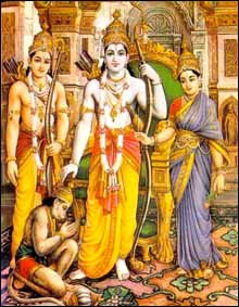 Bharata invita Rama a tornare